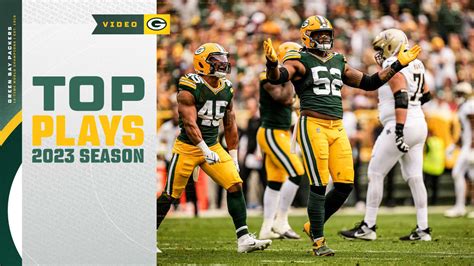 Rashan Garys Top Plays From Packers 2023 Season