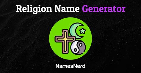 Religion Name Generator