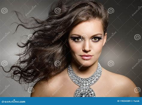 Gorgeous Brunette Stock Image Image Of Brunette Woman