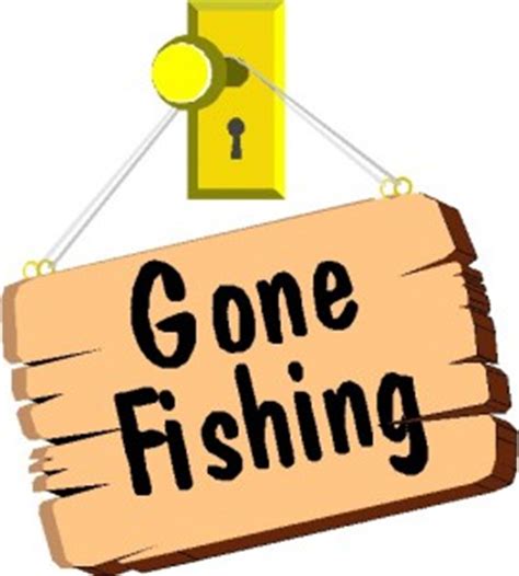 Gone Fishing Sign Clip Art - ClipArt Best