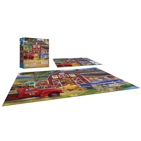 Roseart Chris Bigelow The Barn Dance Piece Jigsaw Puzzle