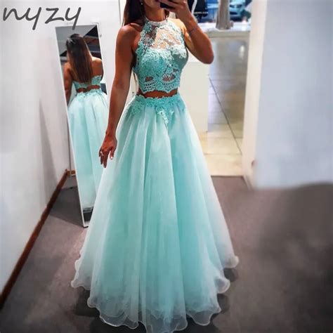 Turquoise Prom Dress