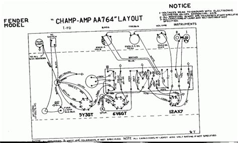 Fender Champ Schematic