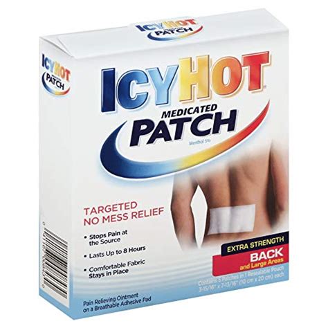 Icy Hot Extra Strength Medicated Patch Large Count Pricepulse