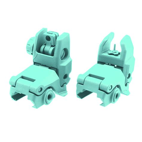 Polymer Front and Rear Sight -Spring Loaded - Tigerrockinc- Cerakote