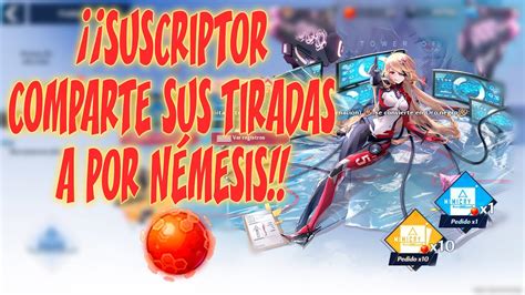 Suscriptor Con Suerte Tirando A Por N Mesis En Tower Of Fantasy Youtube