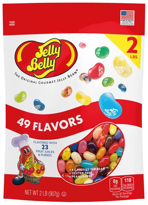 Buy Jelly Belly Jelly Beans 49 Flavors 2 Pound Pack Of 1 Online At Desertcartuae