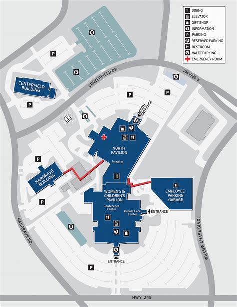 Houston Methodist Hospital Map (2025) - All Maps