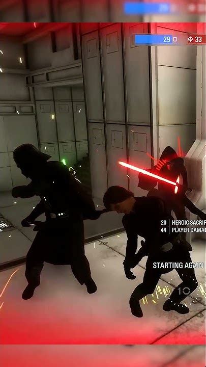 Star Wars Battlefront 2 Like Father Like Son Vader And Luke Youtube