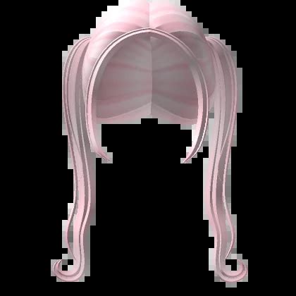 Long Pink Ocean Wave Pigtails Roblox Item Rolimon S