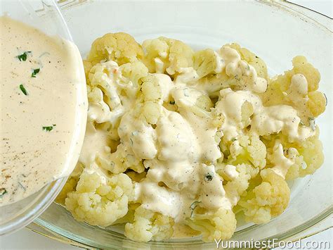 Roasted Cauliflower With Cheese Recipe From Yummiest Food Cookbook