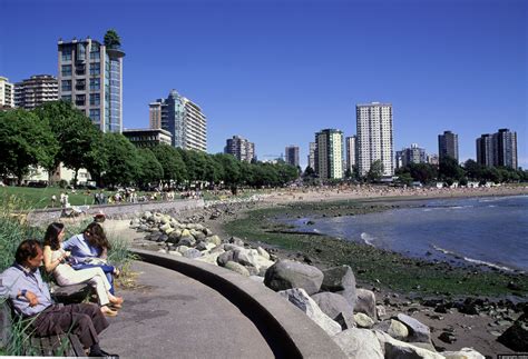 Coastal Walkway in Vancouver BC - Geographic Media