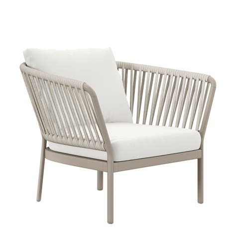 RIA OPEN WEAVE LOUNGE CHAIR JANUS Et Cie