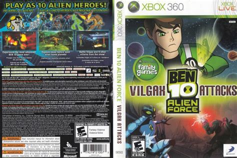 BEN 10: Alien Force - Vilgax Attacks - Xbox 360 | VideoGameX