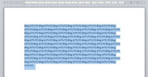 Alinear Un Texto En Modo Justificado Con WORD AYTUTO Blog