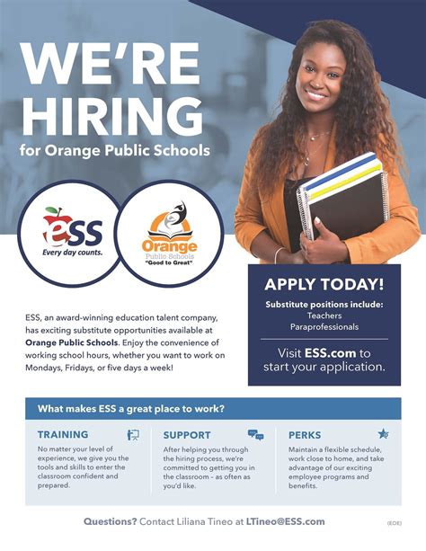 Meet The Hr Team Ess Recruiting For Orange Public Schools