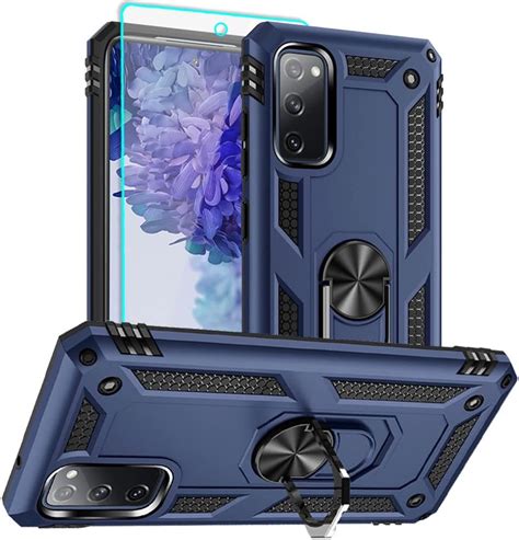 Casetego Compatible With Galaxy S20 Fe 5gand4g Casefloral Three Layer Heavy Duty