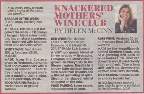 Daily Mail S Knackered Mothers Wine Club Maison Mirabeau