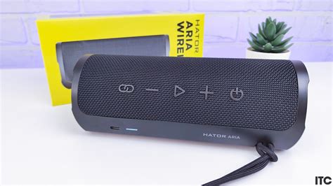 Обзор HATOR Aria Wireless: доступная портативная колонка с мощными ...