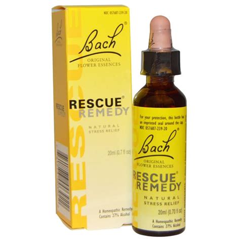 Bach Flower Remedy - Rescue Remedy Drops (20 ml) - Positive Health