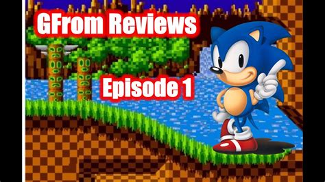 Gfrom Reviews Sonic The Hedgehog Mega Drive 1991 Youtube