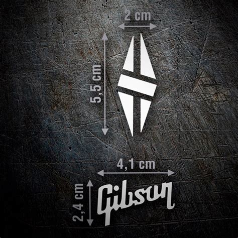 Adesivo Per Chitarra Gibson II StickersMurali