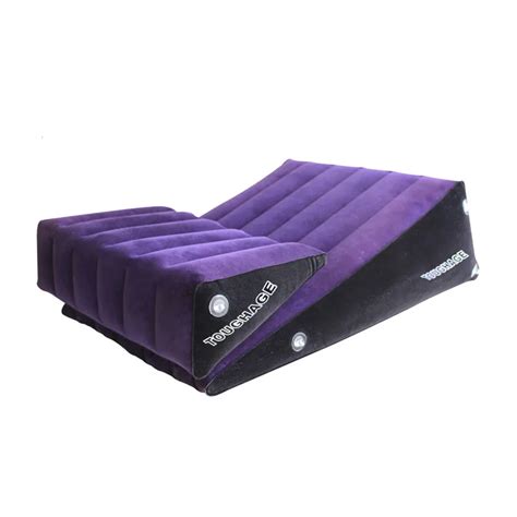 Toughage Inflatable Cushion Sex Pillow Wedge Body Sofa Love Bed Erotic