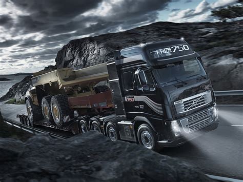 2011 750 8x4 Fh16 Rig Semi Tractor Volvo HD Wallpaper