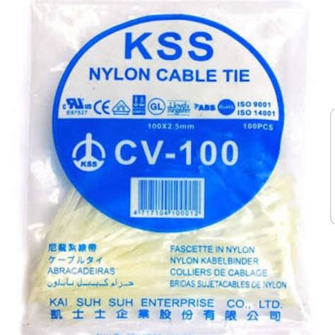 Jual Cable Kabel Ties Kss Cv 100 Putih Jakarta Barat Subur