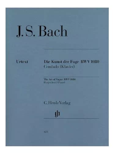 J S Bach The Art Of Fugue Bwv Harpsichord Piano Env O Gratis