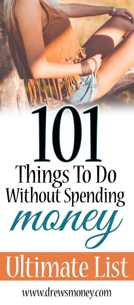 101 Things To Do Instead Of Spending Money Drews Money Spending