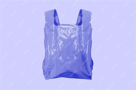 Фиолетовый пластиковый пакет для продуктов | Бесплатно Фото