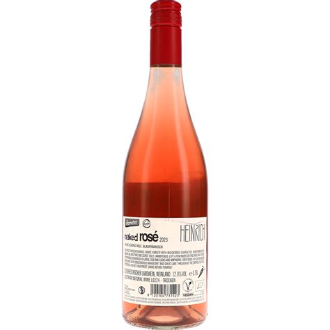 Heinrich naked rosé 2023 Bio Rosé aus Österreich