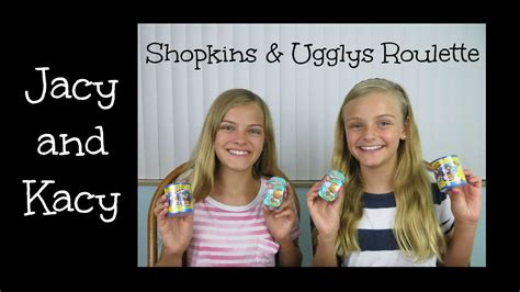 Shopkins And Ugglys Roulette Challenge Jacy And Kacy Youtube