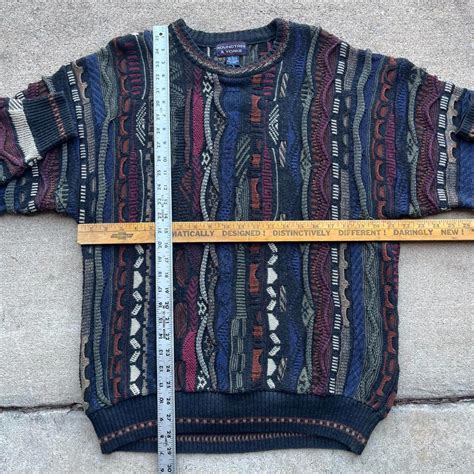 Vintage S Roundtree Yorke D Knit Coogi Style Depop