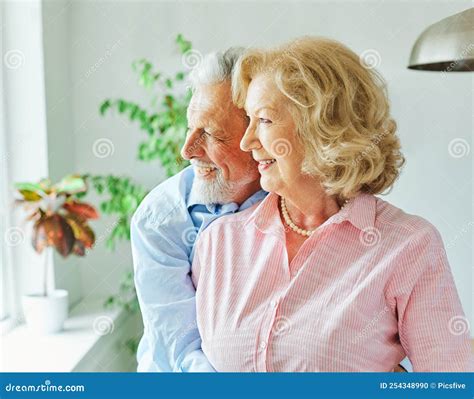 Senior Portrait Woman Man Couple Happy Retirement Smiling Love Elderly