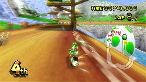 Mario Kart Wii Wii Walkthrough DS Yoshi Falls YouTube