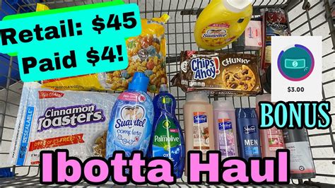 Walmart Ibotta Haul Mid Week Bonus