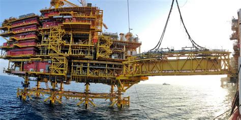 ONGC Commissions Huge Offshore Platform In Prized Mumbai High Asset