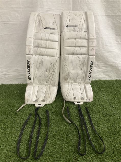 Used 28 Bauer Reactor 7000 Goalie Leg Pads Sidelineswap