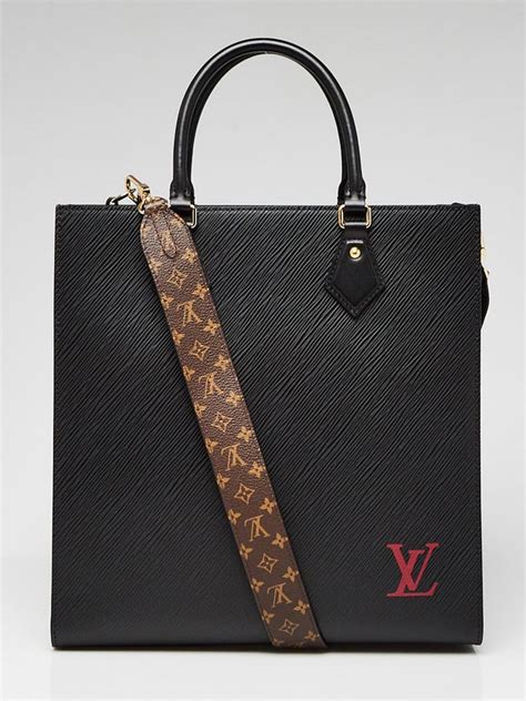 Louis Vuitton Black Epi Leather Sac Plat Pm Bag Yoogi S Closet