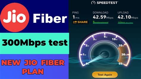 Reliance Jio Mbps Speed Test Jio Fiber New Plan Ookla Jio Test