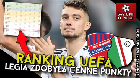 Ranking Uefa Legia Warszawa Zapunktowa A Rak W Cz Stochowa Poleg Z