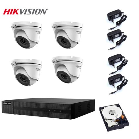 Kit Telecamere Hikvision Dvr Canali Telecamere Mpx Hd Gb