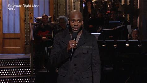 Dave Chappelle Addresses Donald Trump During Powerful SNL Monologue Video