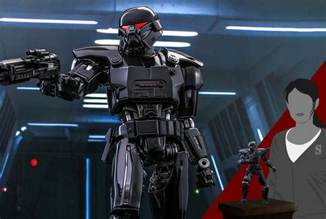 Pre Order Hot Toys The Mandalorian Dark Trooper TMS032 Sixth Scale Figure Jedi News