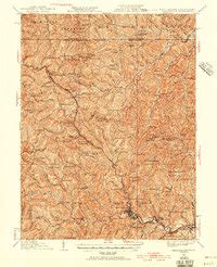 Map of Mannington, WV in 1923 | Pastmaps