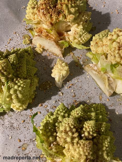 Chou Romanesco Cuit Au Four