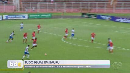 Técnico do Noroeste vê empate contra São Bento como positivo