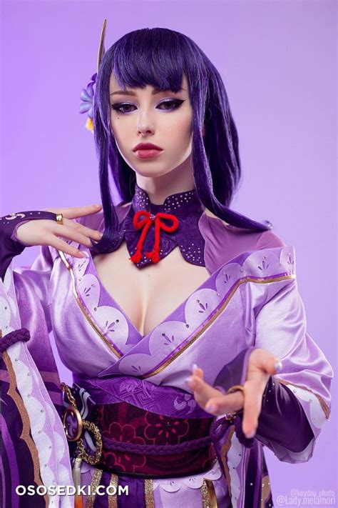 Model Lady Melamori Melamor1 In Cosplay Baal From Genshin Impact